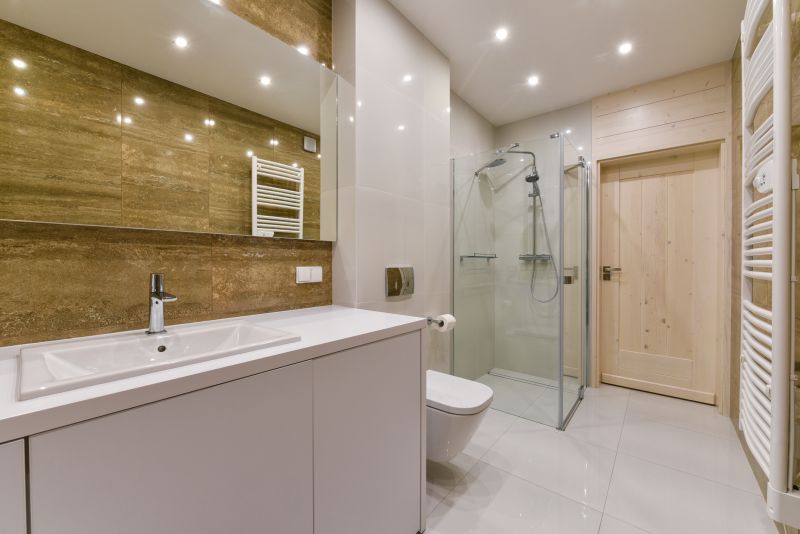 Contemporary Bathroom with Smart Features
